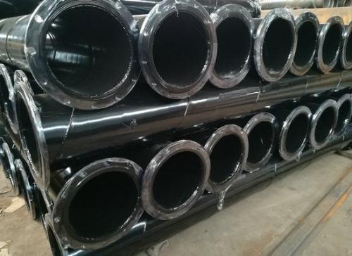 法蘭式雙抗涂塑鋼管